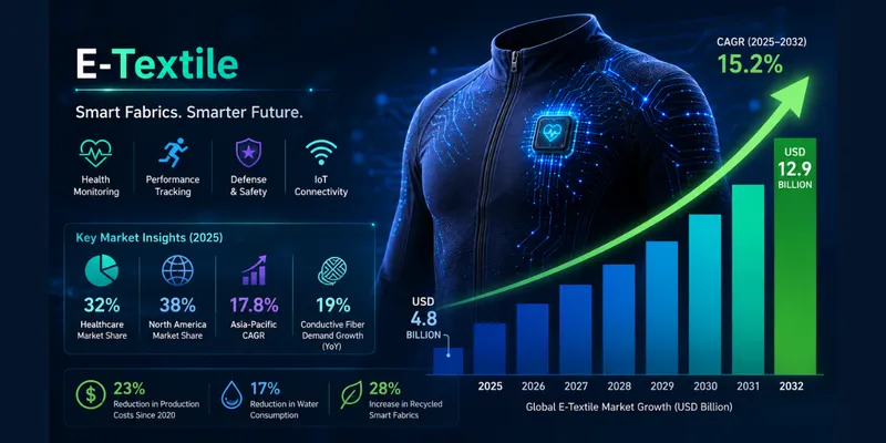 E-Textile Market 2026: Data-Driven Growth, Smart Fabric Innovation, and Industry Expansion